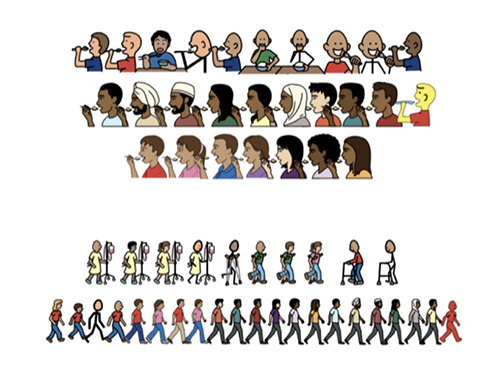 Screenshot simboli pcs