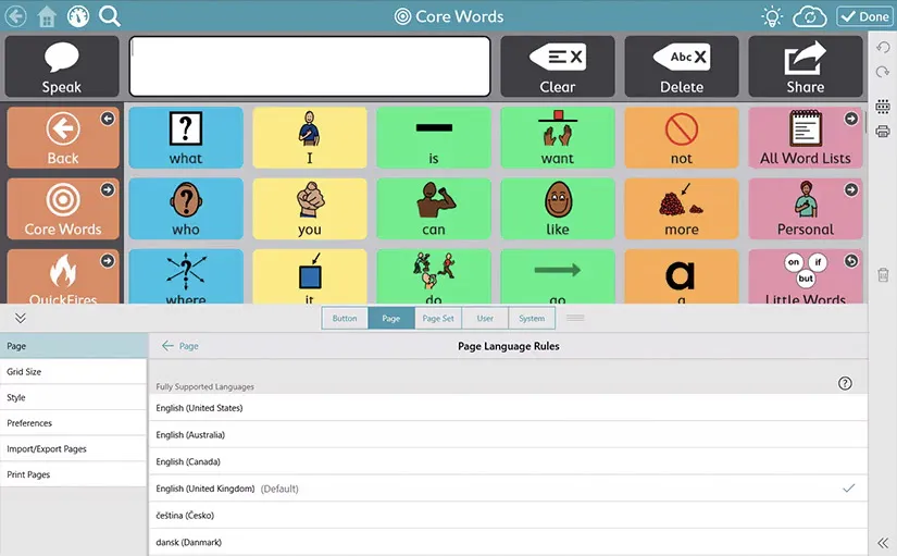 Core first caratteristiche